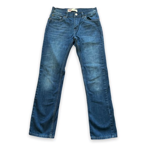 LEVI'S 511 Slim Straight Blue Jeans | Size 14 Regular Excellent Condition - Picture 2 of 7